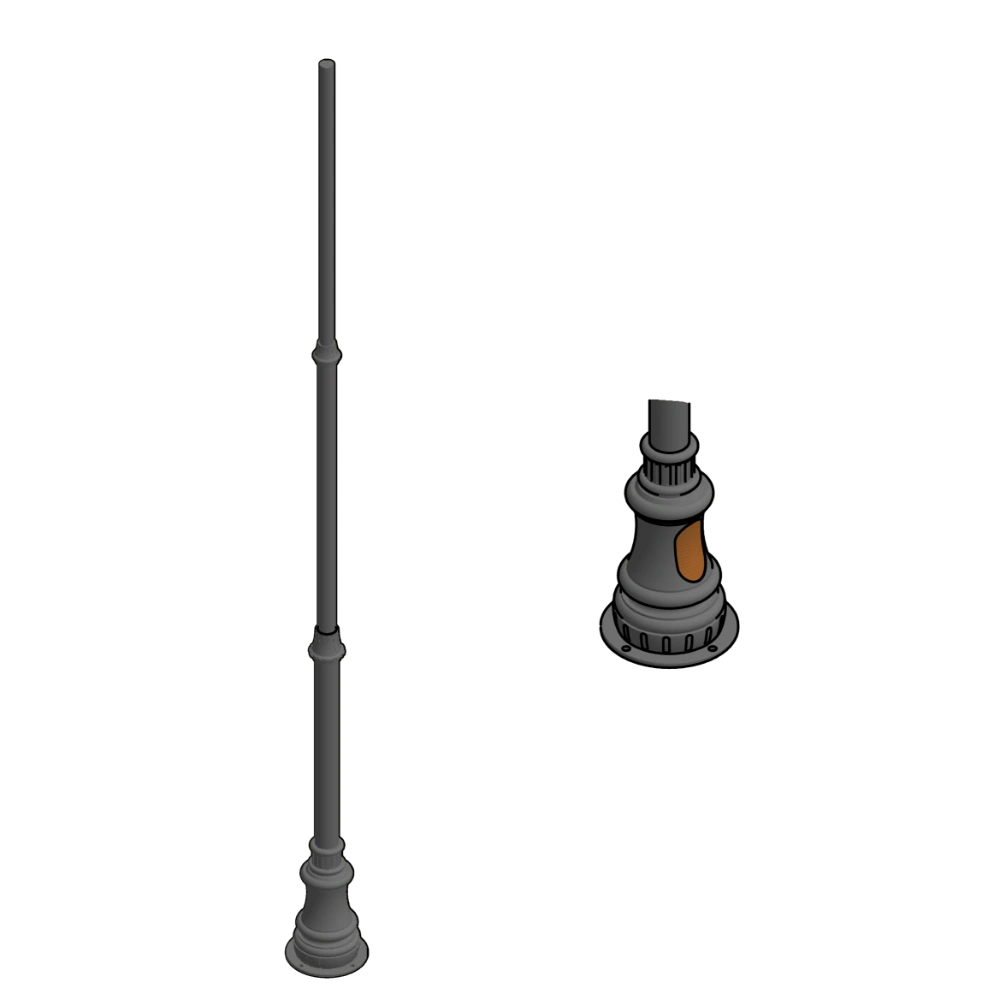 Odyssey Decorative Pole/Brackets For outdoor lighting